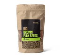 VanaVita Semi di Lino Bruno BIO 500 g, Semi di Lino Biologici Ricchi di Proteine, per la Salute delle Ossa, a Basso Contenuto di Zuccheri, Ideali per Granola, Barrette Fitness e Pesto