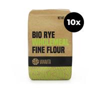 VanaVita BIO Rye Wholemeal Fine Flour 10 x 1000 g
