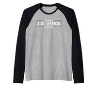 Vance 2028 JD Vance Vintage Presidente J.D. Vance Elezione Maglia con Maniche Raglan