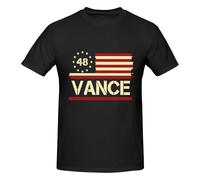 Vance 2028 Vance Merchandise for The President T-Shirt Girocollo in Cotone per Uomo e Donna