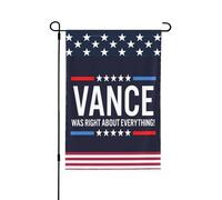 Vance aveva ragione su tutto Jd Vance 2028 Bandiere per esterni, decorazioni per il giardino, bandiere da giardino bifacciali