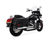 Vance & Hines, silenziatori PCX a doppia barra da 3". Softail cromati:...