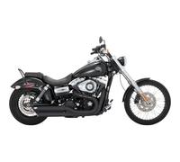 Vance & Hines Twin Slash 3 In. Slip-On Silenziatori - Nero Moto Stradale