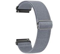 Vancle Cinturino Tessuto per 18mm 20mm 22mm Orologio, Elastico Cinturini di Ricambio in Nylon con Rilascio Rapido, Regolabile Morbido Cinturino per Donna Ragazza Uomo