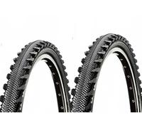 vancom Pneumatico Bici 18 In MTB Off Road Semi Slick 2.125 Nero x 2