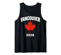 Vancouver Canada s Maple Leaf s 2026-Travel Souvenir Canotta