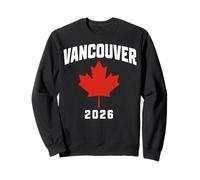 Vancouver Canada s Maple Leaf s 2026-Travel Souvenir Felpa