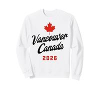 Vancouver Canada s Maple Leaf s 2026-Travel Souvenir Felpa