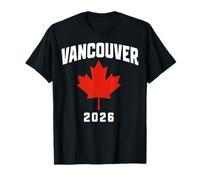 Vancouver Canada s Maple Leaf s 2026-Travel Souvenir Maglietta