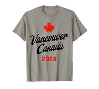 Vancouver Canada s Maple Leaf s 2026-Travel Souvenir Maglietta