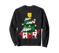 Vancouver Canadian Christmas Crew Canada Colombia Britannica Felpa