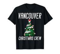 Vancouver Canadian Christmas Crew Canada Colombia Britannica Maglietta