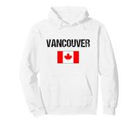 Vancouver Columbia Britannica Bandiera Canadese Canada Felpa con Cappuccio