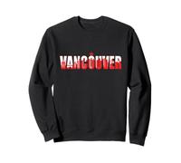 vancouver, orizzonte, città, dentro, vancouver, grassetto, lettere Felpa