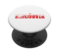 vancouver, orizzonte, città, dentro, vancouver, grassetto, lettere PopSockets PopGrip Adesivo