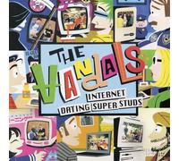 Vandals Internet Dating Superstuds (Pink/Black Splatter) (Vinyl LP)