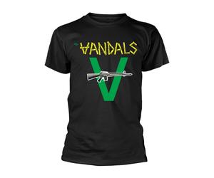 VANDALS, THE - PEACE THRU VANDALISM BLACK T-Shirt Small