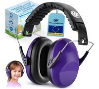 Vanderfields Cuffie Antirumore Bambini 26dB SNR Certificate - Cuffie Insonorizzanti e Protettive Antirumore per Bambini 3-16 Anni - Riduzione Rumore per Scuola, Viaggi, Concerti, Studio