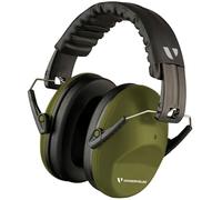 Vanderfields Premium cuffie di protezione per l'udito - riduzione del rumore ad ampio spettro 33,2 dB a 2 K Hz - Cuffie antirumore - Adulti + Adolescenti - Verde