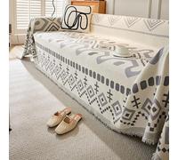 VanderHOME Coperta per divano in ciniglia, Copridivano a 1/2/3/4 Posti, Protezione Lavabile per Divano, Ideale Come Telo Arredo, Salva Divano, Coperta Picnic 180 * 230cm-Grigio