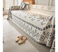 VanderHOME Coperta per divano in ciniglia, Copridivano a 1/2/3/4 Posti, Protezione Lavabile per Divano, Ideale Come Telo Arredo, Salva Divano, Coperta Picnic 180 * 230cm-Grigio