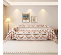 VanderHOME Coperta per divano in ciniglia, Copridivano a 1/2/3/4 Posti, Protezione Lavabile per Divano, Ideale Come Telo Arredo, Salva Divano, Coperta Picnic 180 * 150cm-Arancione