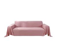 VanderHOME Copridivani Coperta per Divano in Stile Nordico Coperta Decorativa Quattro Stagioni Fodere copridivano in Tessuto Telo Copridivano in Tinta Unita Telo Arredo Copridivano, Rosa 180x230 cm