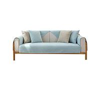 VanderHOME Copridivano 3 Posti, Copridivano Impermeabile, Copridivano 3 Posti Antigraffio Gatto Protezione Per Divano, Copertura Universale Per Divano Antiscivolo 90 * 160cm-Blu acqua（1 PC）