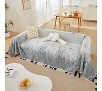 VanderHOME Copridivano, Copridivano Multifunzionale, Coperta estiva traspirante per divano,Copritutto per Divano Arredamento per La Casa 180 * 300cm-Scenario di primavera
