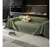 VanderHOME Copridivano impermeabile, Copridivano antigraffio gatto, Copri divano facile da pulire in tinta unita 190 * 150cm-Verde Matcha