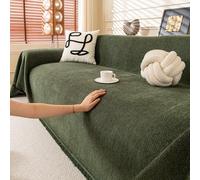 VanderHOME Copridivano Impermeabile e Morbido - Telo Copridivano Resistente Agli Spruzzi, Anti-Macchia, Resistente Alle Graffi Di Gatto, Anti-Pilling e All'Usura 180 * 260cm-Verde