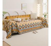 VanderHOME Copridivano Traspirante, Copridivano Estivo, Coperta da Divano Morbida e Accogliente, Copriletto Leggero Multiuso 180 * 260cm-Boemia