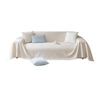 VanderHOME Multi-size ispessimento poliestere Copridivano asciugamano divano Soggiorno Generale Copri Divano Cool in Estate Antiscivolo elastico multifunzione ventilazione Copridivano 210*260cm Beige