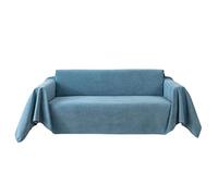 VanderHOME Spessore Tessuto Copridivano Antiscivolo Decorativo Universale Impermeabile Fodere Copridivani Slipcovers Divano Protector elasticizzati per Cani Gatti Letto 180 * 90cm-Blu chiaro