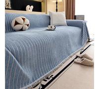 VanderHOME Telo Copridivano Moderno Minimalista, Telo Copri Divano, Copritutto Per Divano Arredamento Per La Casa Antimacchia 180 * 230cm-Blu