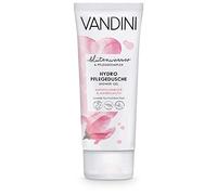 VANDINI Hydro - Gel doccia da donna con fiori di magnolia e latte di mandorle - Doccia per pelli normali e secche, gel doccia vegano, per donne senza siliconi, parabeni e olio minerale (1 x 200 ml)