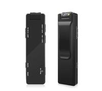 Vandlion Mini fotocamera digitale magnetica Torcia HD Micro Cam Webcam Videocamere con registrazione in loop di rilevamento del movimento Black