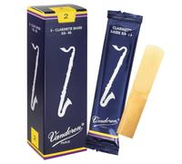 Ance tradizionali Vandoren CR122 per clarinetto basso, forza 2; confezione da 5