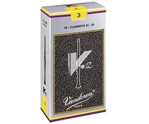 Vandoren CR1925 Traditional Ance 2.5 V 12 per Clarinetto Sib, 10 pezzi