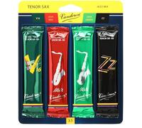Vandoren sax tenore SRMIXT2 Jazz Reed mix di include 1 ciascuna Zz, V16, Java e Java rosso forza 2 forza 3.5