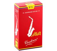 Vandoren SR2635R Java Filed Red Cut Alto Saxophone Reeds Strength 3.5 Single