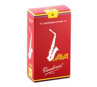 Vandoren SR264R Alto Sax JAVA Red Reeds Strength 4; Box of 10