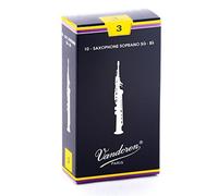 Vandoren Traditionnelles Boite de 10 Anches Saxophone Soprano n.3 - NUOVO