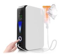 vanenferse Concentratore di Ossigeno Portatile，90% ± 3% Elevata Purezza 1-2L/min Macchina per Ossigeno Regolabile,Adatto per Anziani E Donne Incinte, Famiglie E Viaggi