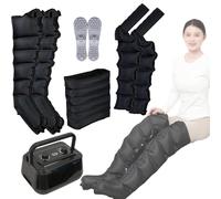 vanenferse Macchina per Pressoterapia a Casa, Massaggiatore Elettrico a Compressione d'Aria, Massaggio Linfodrenante, Macchinario Pressoterapia Professionale Gambe E Pancia, 6 Camere