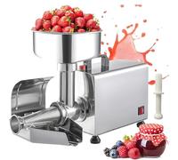 vanenferse Passapomodoro Professionale Elettrico da 450 W, Passapomodoro E Produttore di Salsa Automatico di qualità Commerciale in Acciaio Inox per Salsa di Pomodoro, Fragole E Mirtil