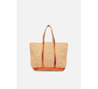Vanessa Bruno - Cabas L Raphia et Paillettes Beige - Borse T.U Beige