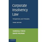 Vanessa Finch David Milman Corporate Insolvency Law (Tascabile)