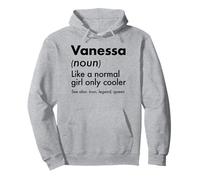 Vanessa Like A Normal Girl Only Cooler Queen Nome Felpa con Cappuccio