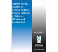 Vanessa Simmering Working Memory Capacity in Context (Tascabile)